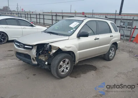 2010 Kia Sportage Lx from USA, damaged, VIN KNDKG3A41A7666106